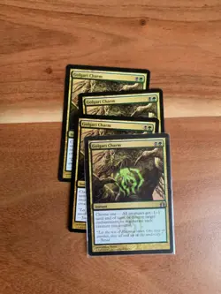 x4 MTG GOLGARI CHARM LP Return to Ravnica Magic the Gathering PLAYSET - Image 1