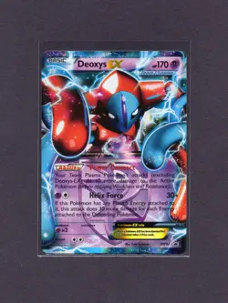 Deoxys EX (Team Plasma) BW82 Black & White Black Star Promo Holo Pokemon - Image 1