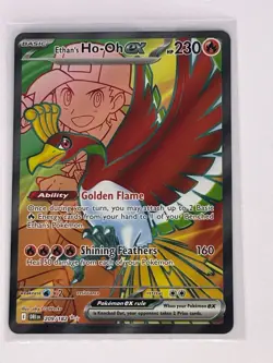 Pokemon Ethan's Ho-Oh ex - Ultra Rare SV10: Destined Rivals 209/182 NM - Image 1