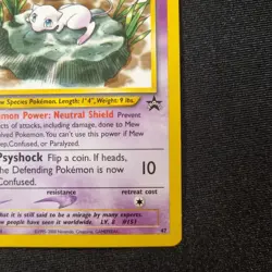 Mew Wizards of the Coast Black Star Promo 47 Pokemon TCG - NM - Image 5