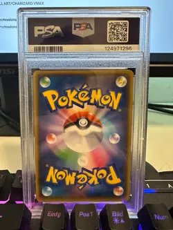 2020 POKEMON JPN SWORD & SHIELD SHINY STAR V #308 FULL ART/CHARIZARD VMAX PSA 9 - Image 2