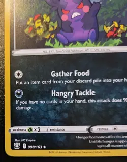 Morpeko 098/163 Uncommon Sword & Shield: Battle Styles Pokemon TCG - Image 4