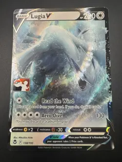Pokemon TCG Lugia V 138/195 Stamped Promo Prize Pack Series 3 Pack Fresh - NM - Image 4