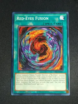 Yu-Gi-Oh! Red-Eyes Fusion LDS1-EN017 1st Edition Common NM - Image 1