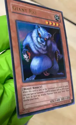 Yugioh Giant Rat HL03-EN001 Hobby League Parallel Ultra Rare LP - Image 3