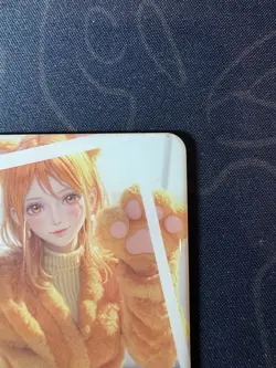 Goddess Nami Girl next door Preimium Thick Card Waifu Doujin One Piece Full Ar - Image 3