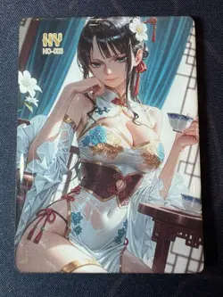 Goddess Story Sexy Qipao Robin Ultra Preimium Thick Card Waifu Doujin One Piece - Image 1