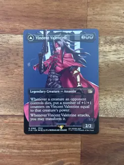 Final Fantasy Vincent Valentine - Galian Beast Borderless Magic MTG FIN383 - Image 1