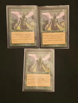 3x Mtg Alpha Status 💥 Scourge 💥 NM Uncommon Magic the Gathering - Image 1