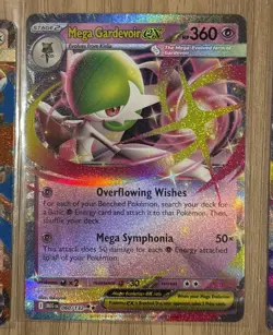 Pokemon TCG - Mega Evolution EX Double Rare Lot - 10 Card Lot Near MINT PFL - Image 3
