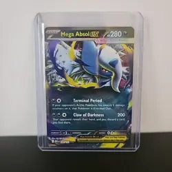 Pokemon TCG Mega Evolution Absol EX 086/132 Double Rare - Image 1