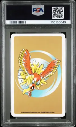 2000 POKEMON GOLD VERSION PLAYING CARDS 4 OF HEARTS #133 EEVEE PSA 10 - Image 2