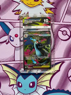 Pokemon TCG - Mega Charizard X ex 109/094 - Phantasmal Flames - Graded - ACE 10 - Image 1