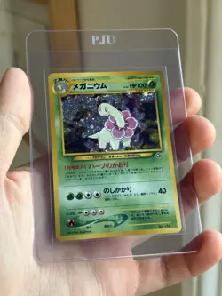 Pokemon Japanese Pocket Monsters Meganium No.154 Holo LP - Image 1