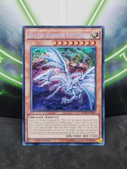 Yugioh Blue-Eyes Alternative White Dragon MVP1-ENS46 Secret Rare 1st Edition NM - Image 1