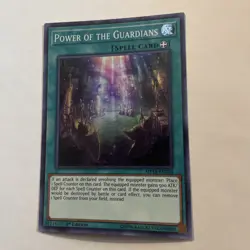 Yu-Gi-Oh! Power of the Guardians MP18-EN208 Super Rare 1st Edition - Image 1