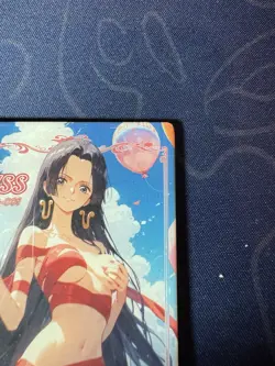 Goddess Hancock Maiden Preimium Thick Card Waifu Doujin One Piece Full Art Xmas - Image 3