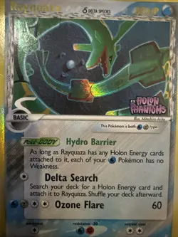Pokemon TCG Rayquaza Delta Species Holo Rare Card 16/110 EX Holon Phantoms - Image 3