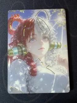 Goddess Uta Portrait Maiden Preimium Thick Card Waifu Doujin One Piece Full Art - Image 1