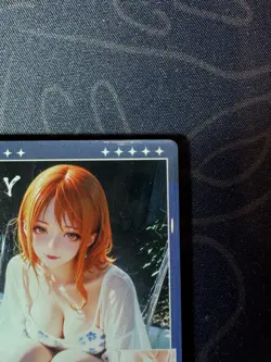 Goddess Nami ACG Preimium Thick Card Waifu Doujin One Piece Full Art - Image 3