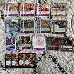 OP13 Gol D Roger Deck Core 47x cards - Image 1