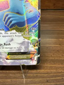 Pokemon TCG Thundurus EX Roaring Skies Holo Full Art Ultra Rare Card 98/108 - Image 4