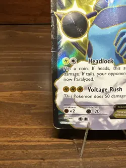 Pokemon TCG Thundurus EX Roaring Skies Holo Full Art Ultra Rare Card 98/108 - Image 5