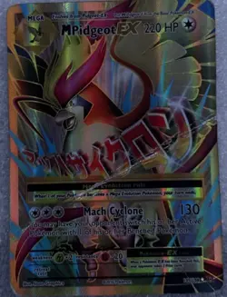 🔥🔥2016 Pokemon M Pidgeot EX Full Art Holo Card 105/108 XY Evolutions🔥🔥 - Image 1