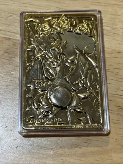 Pokemon Burger King 1999 Charizard Gold Card With COA - Image 2