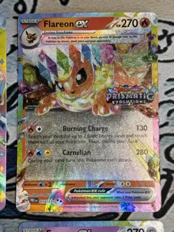 Prismatic Evolutions Surprise Box Sealed Stamped EX Promo Cards 9/9 Complete Set - Image 5