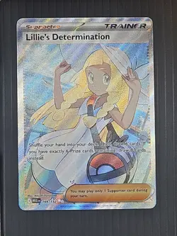 Lillie's Determination 169/132 ME01: Mega Evolution - Pokemon Card - NM - Image 1