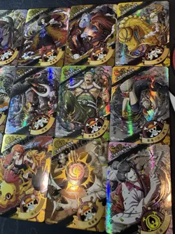 One Piece Set of 18 Collectible Character Anime SSR SR Cards CCG Luffy Nami - Image 5