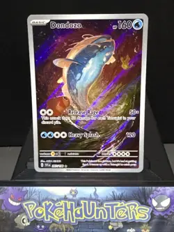 Pokemon Card Dondozo 207/198 Scarlet & Violet Base Set Illustration Rare LP - Image 1