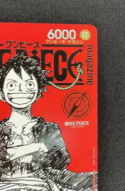 Monkey D. Luffy ST21-014 ONE PIECE Card Magazine Promo Japanese - Image 5