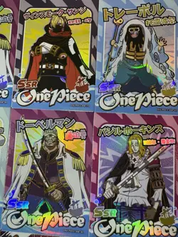 One Piece 9 x Collectible Character Anime Cards Luffy Zoro Chopper Ace Zoro SSR - Image 3