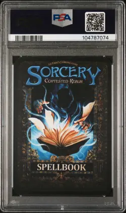 Sorcery Ring of Morrigan PSA 9 MINT Unique Relic Card Arthurian Legends RARE! - Image 2