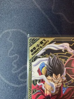 One Piece Metal Character Collectible Promo Premium Card Luffy CCG Collection - Image 2