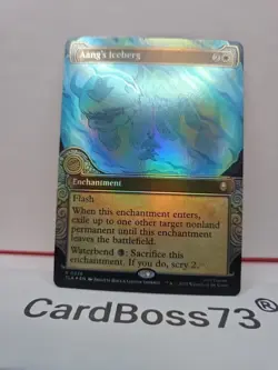 Aang's Iceberg (Showcase) Avatar: The Last Airbender Foil - Image 4