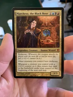 MtG Marchesa, the Black Rose (CNS-49) Mythic Rare English Lightly played - Image 1