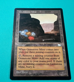 Gemstone Mine - Weatherlight - MTG - Magic the Gathering - Image 1