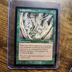 MTG - Magic The Gathering - Urza's Legacy - HIDDEN GIBBONS - RARE - NEVER PLAYED - Image 1