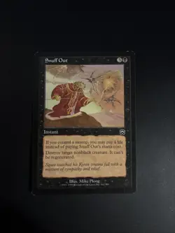 Magic The Gathering - Snuff Out Mercadian Masques Regular - Image 1