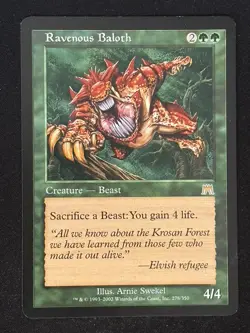 1x MTG Ravenous Baloth - Onslaught (ONS) #278 - Magic the Gathering - Image 1