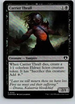 Carrier Thrall - CMM - FOIL - 142 - MTG - Image 1