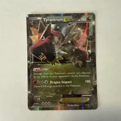 Pokemon TCG Tyrantrum EX Black Star Promos Holo - Image 1