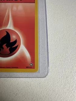 Fire Energy 107/111 1st Edition Neo Genesis WOTC Vintage Pokemon - Image 5