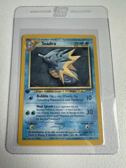 Seadra 48/111 1st Edition Neo Genesis WOTC Vintage Pokemon - Image 1