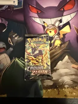 Crown Zenith Pokemon Booster Pack Sealed 36 Packs Art Set Lot - Image 1