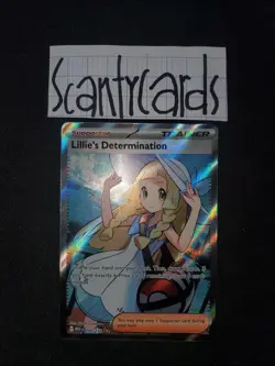 NM pokemon mega evolution ultra rare lillie's determination 169/132 - Image 1