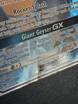 Blastoise GX SM189 Pokemon Black Star Promo 2019 Full Art Holo Damage - Image 3